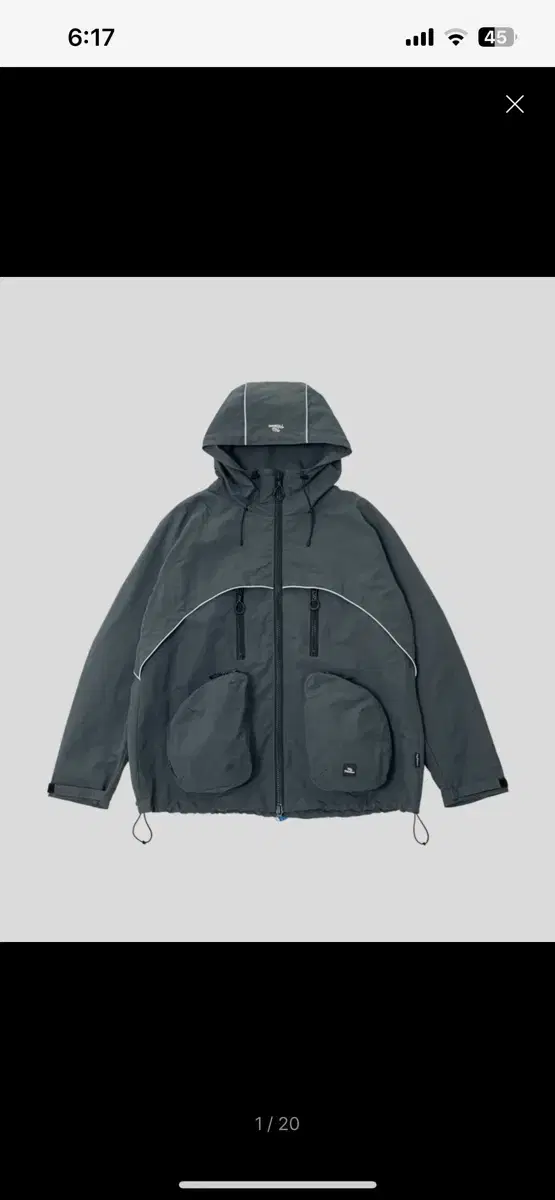 브릭 RAY LIGHT MOUNTAIN PARKA (GRAY)